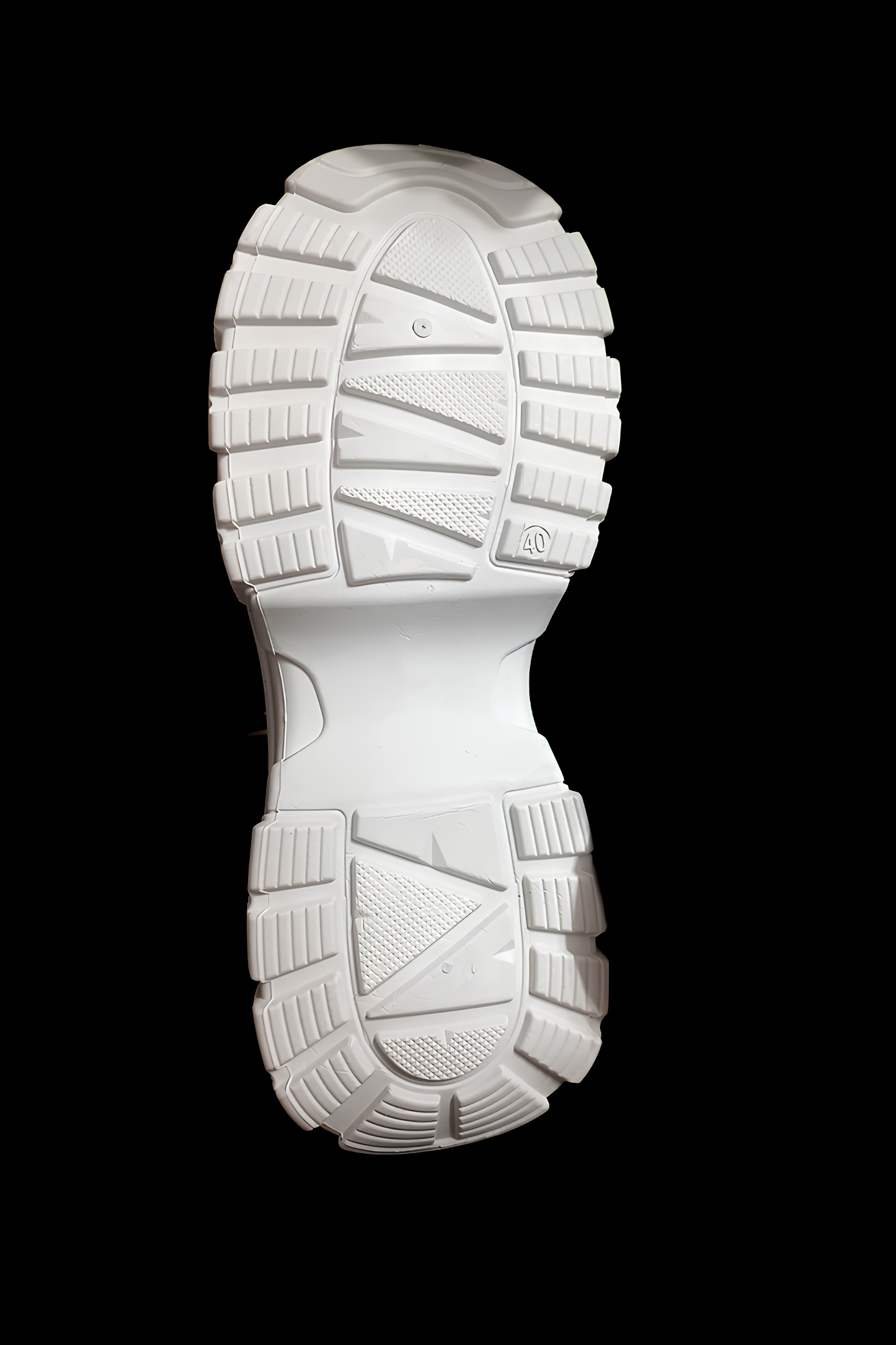 Kadın Beyaz Kahverengi Detaylı Kalın Taban Spor Ayakkabı - Rahat ve Şık Sneaker