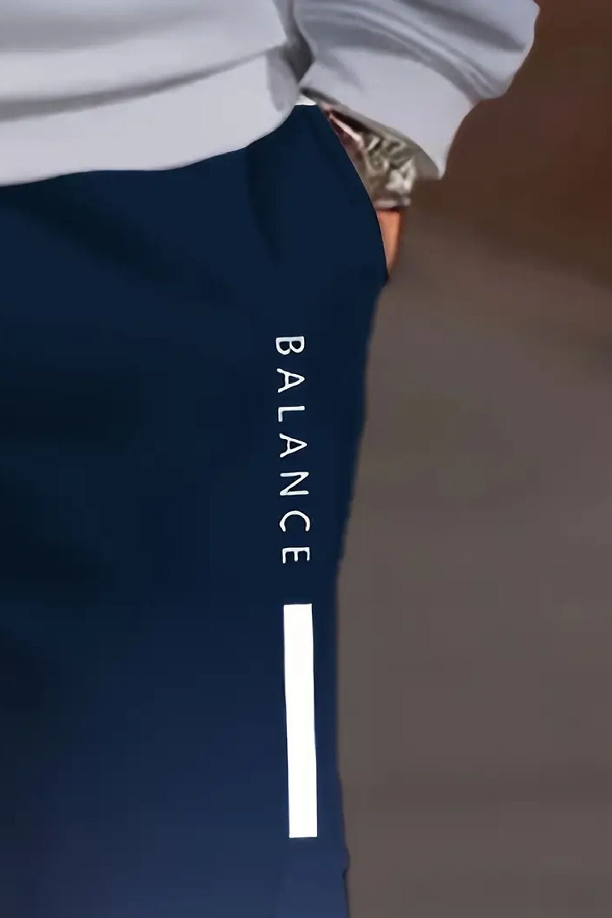 Erkek Gündelik Baskılı Eşofman Takımı - Hafif Esnek Polyester Kumaş, Bahar & Sonbahar Uyumlu