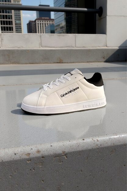 Beyaz Erkek Spor Ayakkabı - Rahat ve Şık Günlük Sneaker