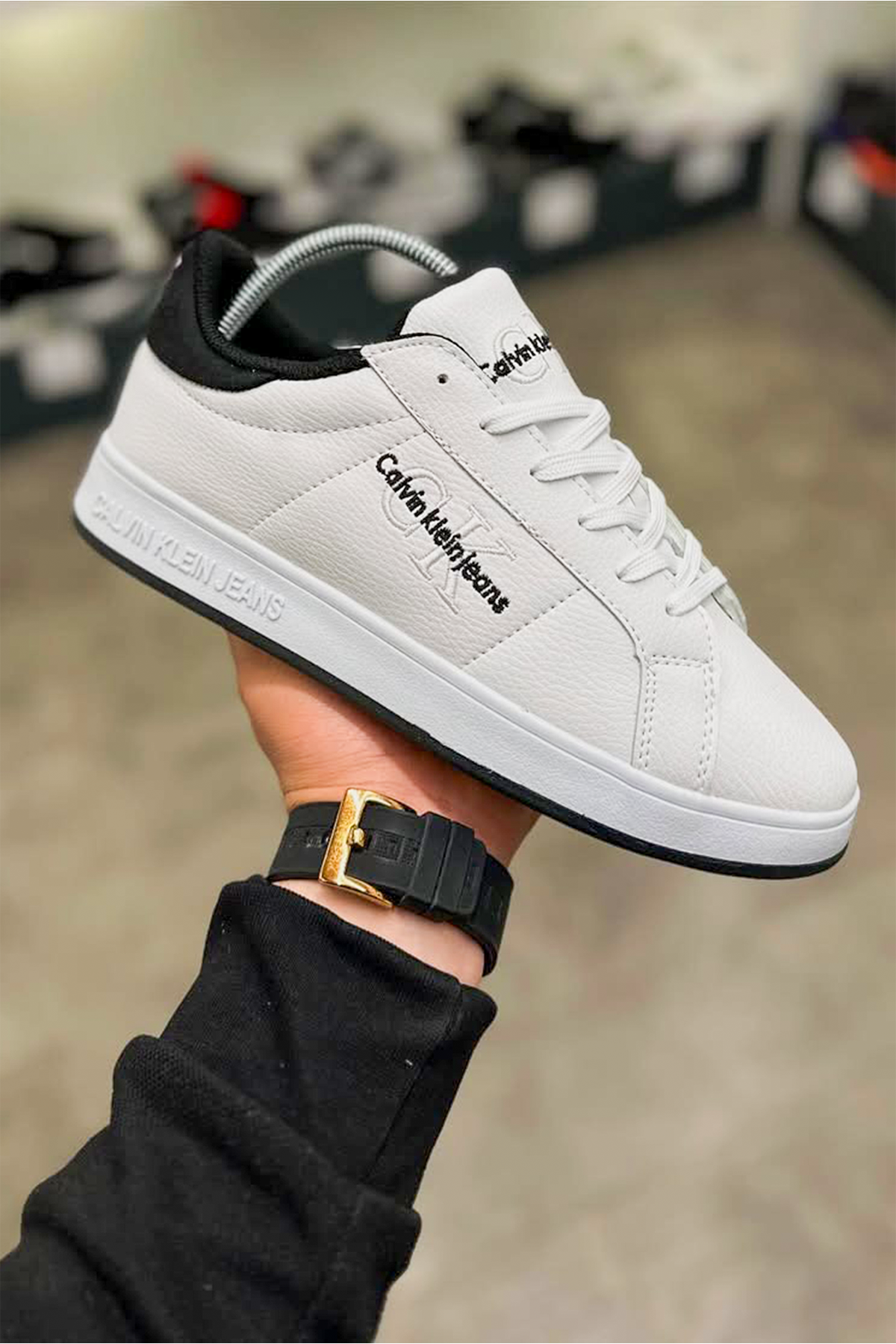 Beyaz Erkek Spor Ayakkabı - Rahat ve Şık Günlük Sneaker