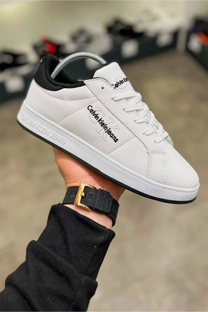 Beyaz Erkek Spor Ayakkabı - Rahat ve Şık Günlük Sneaker