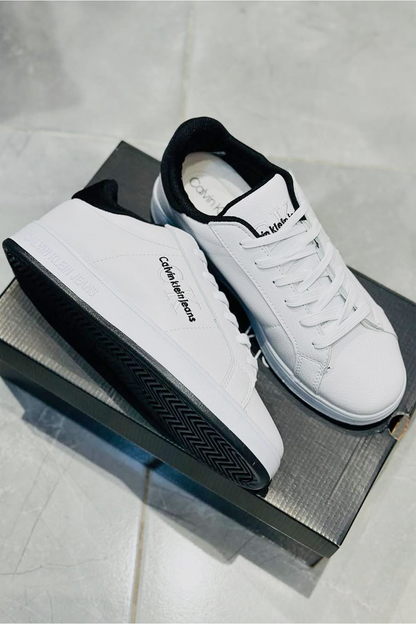 Beyaz Erkek Spor Ayakkabı - Rahat ve Şık Günlük Sneaker