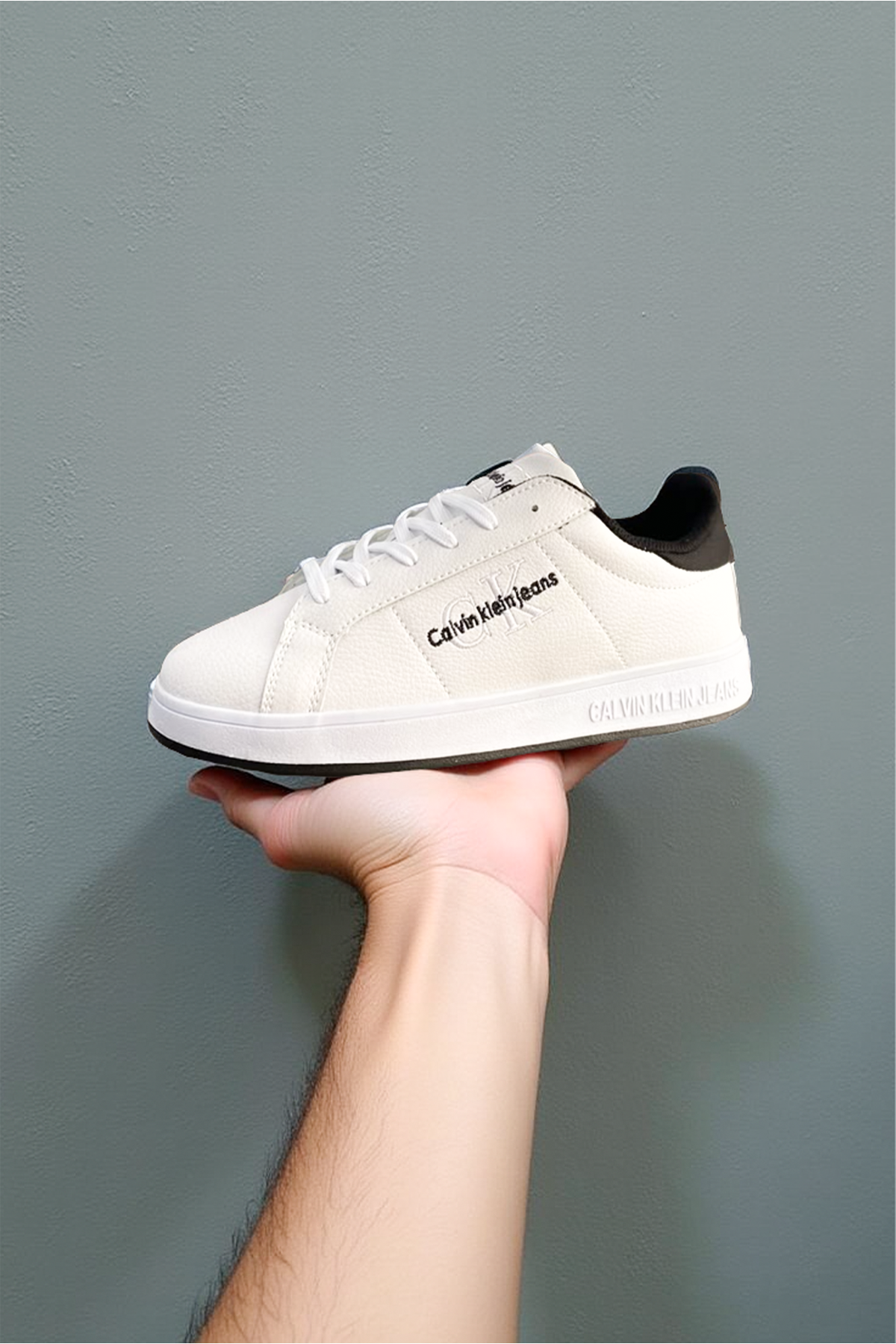 Beyaz Erkek Spor Ayakkabı - Rahat ve Şık Günlük Sneaker