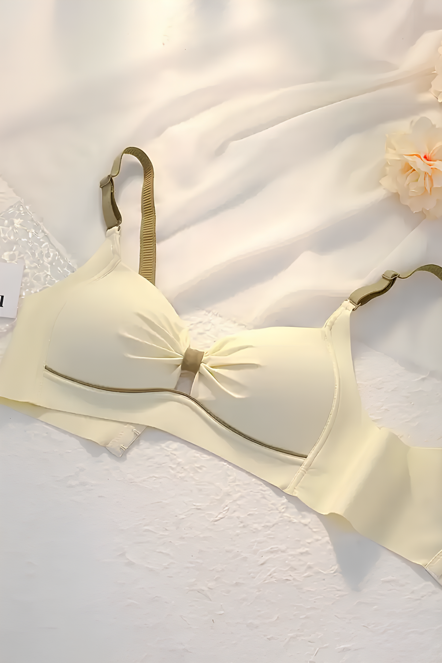 Rahat ve Şık Krem/Bej Sütyen (80B,80A,75C,65D - BEDENLERİ İÇİN)