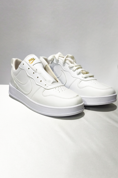 Erkek Beyaz Spor Ayakkabı | Günlük Rahat Sneaker | Yumuşak Taban Yürüyüş Ayakkabısı