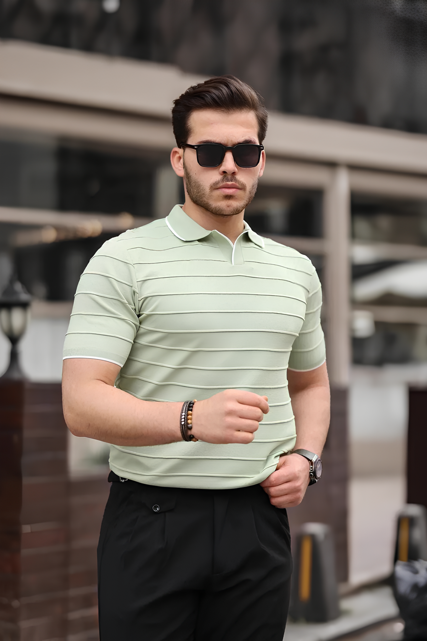 Yeşil Triko Tshirt