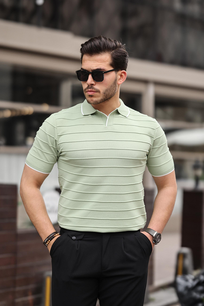 Yeşil Triko Tshirt