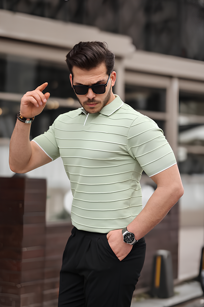 Yeşil Triko Tshirt